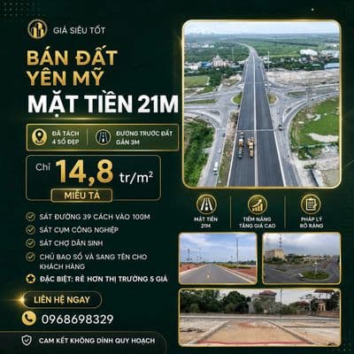 BÁN ĐẤT SÁT CHỢ VÀ ĐƯỜNG TỈNH 39, OTO ĐỖ TRƯỚC CỔNG, GIÁ RẺ HƠN 10 GIÁ