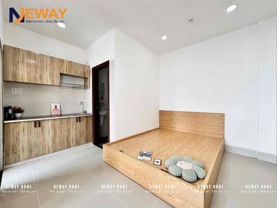 Căn hộ mới xây sẵn nội thất chỉ tính điện nước ngay hậu giang - quận 6