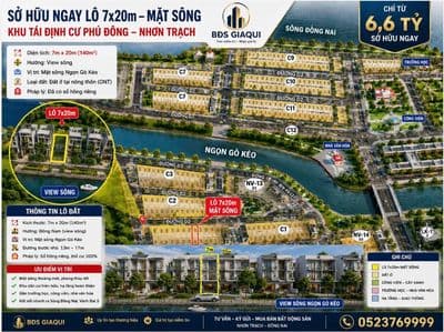 View Sông Triệu Đô Tại Phú Đông – Chỉ Dành Cho Người Nhanh Tay