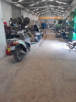 CHO THUÊ XƯỞNG 600M2 ĐƯỜNG XE CÔNG PHƯỜNG BÌNH THẮNG DĨ AN