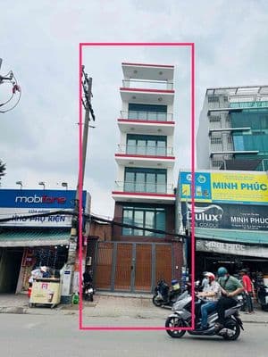 CHO THUÊ TÒA NHÀ NGUYỄN XÍ P26 BÌNH THẠNH GẦN SAIGONRES