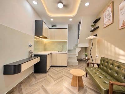 HẺM LỚN THÔNG - SÁT MẶT TIỀN - 2PN 2WC FULL NỘI THẤT
