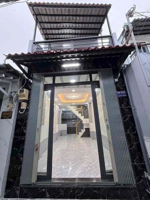 BÁN NHÀ ĐẸP 3.3m 10m - HẺM THÔNG CẦU KÊNH TẺ - QUẬN 7