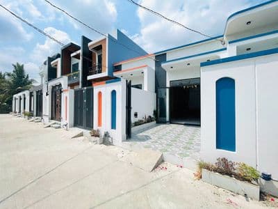 600 NHẬN NHÀ MỚI SỔ RIÊNG GẦN CHỢ BÌNH CHÁNH, KDT NĂM SAO CẦU TRÀM