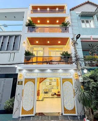 bán nhà hẻm xe hơi Phú Thuận TP.HCM nhà mới nội thất cao cấp