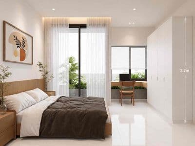 Căn hộ 1 phòng ngủ thoáng rộng, phan đăng lưu