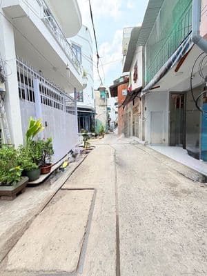 Hẻm 4m gần mt - 2 tầng - 3pn - pn trệt, sổ vuông a4 - 51.5m2 - 7,8 tỷ