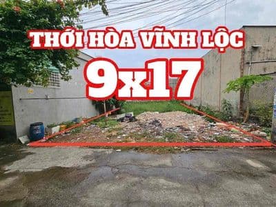 Bán 156,7m2 đất thổ cư ngay Trung Tâm Vĩnh Lộc A , Bình Chánh giá 6tỷ