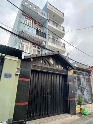 NHÀ 4 TẦNG GẦN ĐUỜNG TRƯỜNG CHINH – ĐÔNG HƯNG THUẬN, QUẬN 12