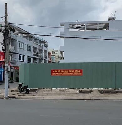 Cho thuê đất góc 2 mặt tiền quận 6 - ngang 27m - hỗ trợ xây dựng