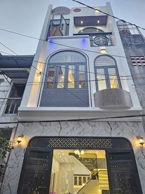 nhà hẻm xe hơi 2 lầu nhà mới