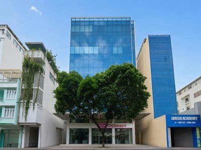 Cho thuê tòa nhà mặt tiền đường cao thắng dt 15m x 25m kc 6 lầu quận 3