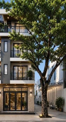 Tòa căn hộ 2 mặt kiệt 4 tầng Nguyễn Quang Diêu - Hòa Xuân, 7 căn hộ .