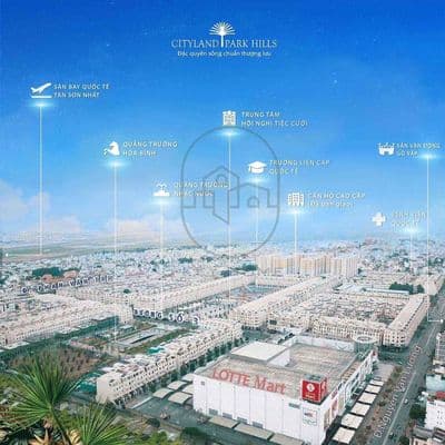 Cho thuê căn đôi mặt tiền city land đường nguyễn văn lượng giá