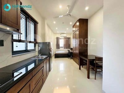 Studio Full nội thất Gần ngã 4 Thủ Đức, Vincom Lê Văn Việt, Free dv