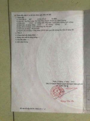 Đất đẹp vĩnh phú 38 gần cầu phú long, đường thông sắp trải nhựa 6