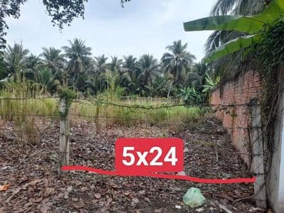 Còn 4 lô F0 ở sau Điện Máy Chợ Lớn. Giá 390 triệu/ 120m2 thổ cư sổ