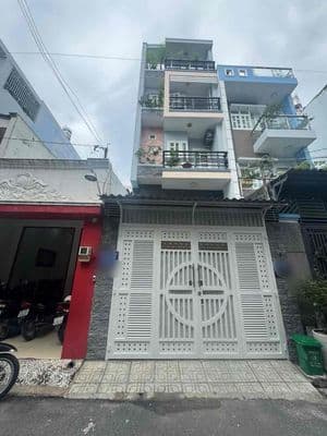 BÁN NHÀ 4 TẦNG HẺM XE TẢI THÔNG NGAY NGUYỄN VĂN KHỐI CHỈ 7TỶ9 TL TỐT