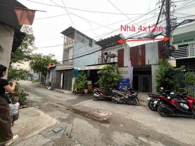 CHÍNH CHỦ CẦN NHÀ 4x12M HẺM 460 TRẦN THỊ CỜ - ĐƯỜNG THÔNG - 980 Triệu
