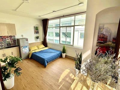 Studio cho thuê mặt tiền Trần Hưng Đạo q5, thang máy, giữ phòng đầu t9