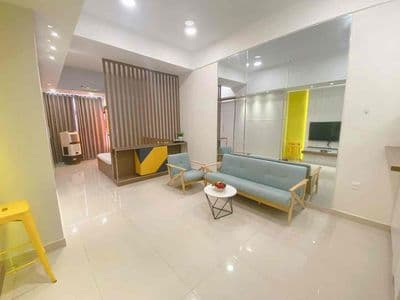 Căn hộ studio rộng 38m2 đầy đủ nội thất RIVER GATE