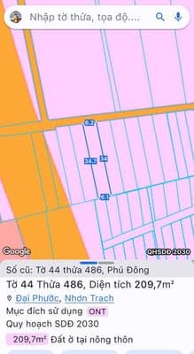 nợ bank cần bán nhanh nền thổ cư 100% xã Phú đông