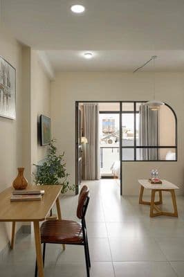 CĂN HỘ 1 PHÒNG NGỦ - BANCOL LỚN - THANG MÁY - NGAY TRUNG TÂM QUẬN 1