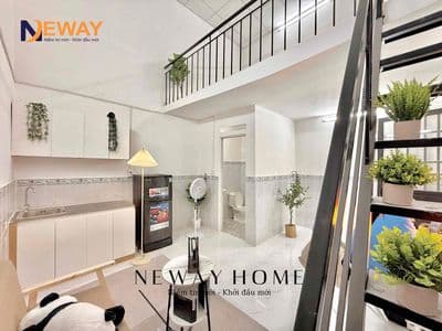 Bình tân - căn trệt có gác mới xây ngay bình trị đông, sẵn máy lạnh