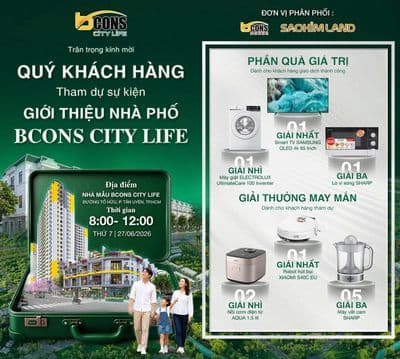 Sở Hữu Căn Hộ Trung Tâm Dĩ An Chỉ 150 Triệu Ban Đầu - Nhận 2 Chỉ Vàng