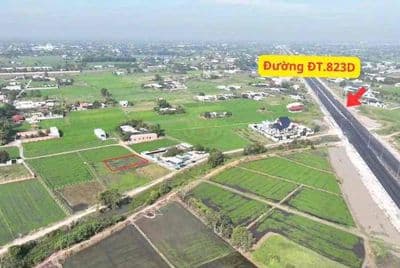 Đất Full Thổ cư Đường ĐT. 823D Giá chỉ 1.5 tỷ