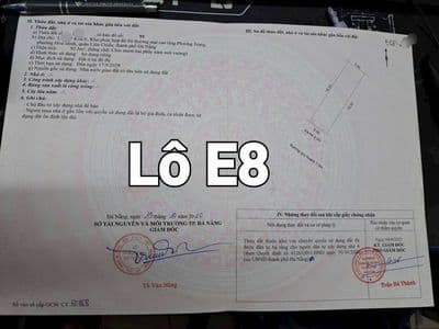 Bán lô đất Hoà phú 28 - khu E Kim Long - sạch đẹp