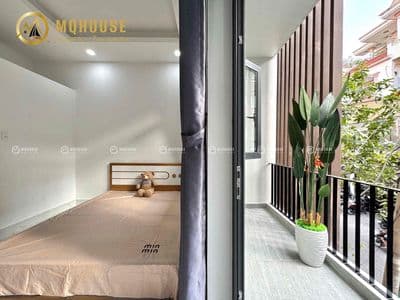 Cho thuê studio bancol/cửa sổ full nội thất - khu tây thạnh - aeon mal