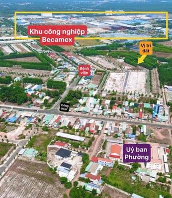 Bán lô tái định cư sát Cty CPV FOOD rẻ nhứt Gđ1