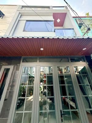 NHÀ MỚI- HẺM THÔNG THOÁNG - GIÁP Q6 - 2 TẦNG - SÁT MẶT TIỀN - NHỈNH 3T