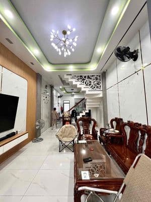 Bán Nhà MTKD 3 Tầng - Gò Dầu ( Q.Tân Phú ) - DT 4,5 x 15m - Đường 2