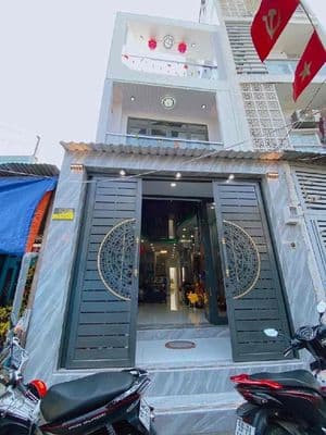 Nhà Mới Lung Linh Bà Hom Quận 6- 3 Tầng- 83m2- Sát Mặt Tiền- 8 Tỷ