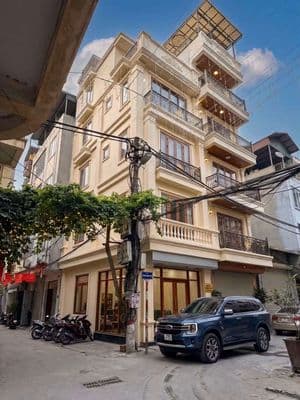 Nhà Phân Lô, ô tô tránh 2 mặt ngõ, thang máy, xây mới