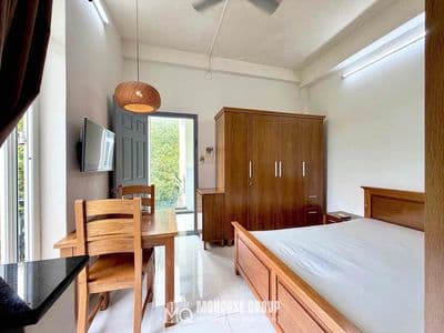 Cho thuê căn hộ studio bancol cực đẹp hiện đại ngay khu sân bay