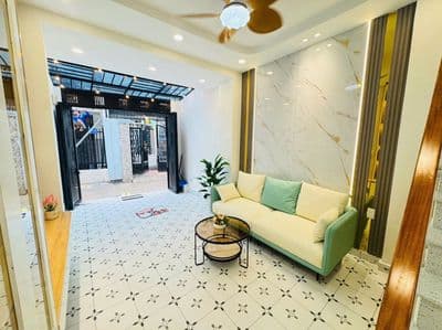 NHÀ MỚI PHAN VĂN TRỊ, 3PN, FULL NỘI THẤT