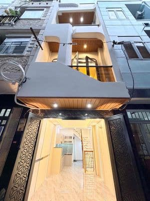 SIÊU PHẨM NHÀ ĐẸP 4 TẦNG – HẺM 4M THÔNG THOÁNG – ĐOÀN VĂN BƠ, Q