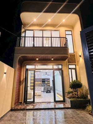 NHÀ MỚI XÂY TRỆT 1 LẦU -5X20 100M2 - HOÀN CÔNG - GIÁ 3TY690 - LONG HẬU