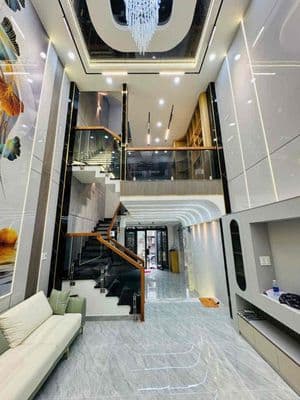 Hơn 7 Tỷ xíu nhà 5 tầng full nội thất hẻm 8m oto phường Bình Trị Đông