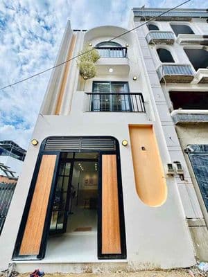 Nhà Phố Mới Xây 46m2 3Lầu 3Pn Full NT Khu Đồng Bộ 564 Phạm Văn Chiêu