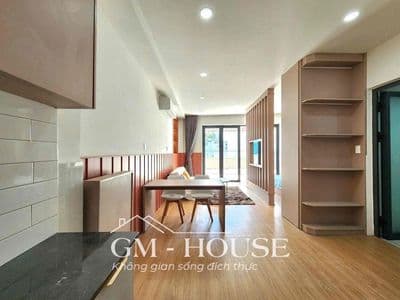 Cho thuê căn hộ 1pn cao cấp, ban công rộng đẹp như hình