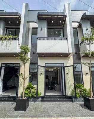 Nhà trệt lầu xây mới - Gần chợ Tầm Vu và Trường Tiểu học Nguyễn Hiền