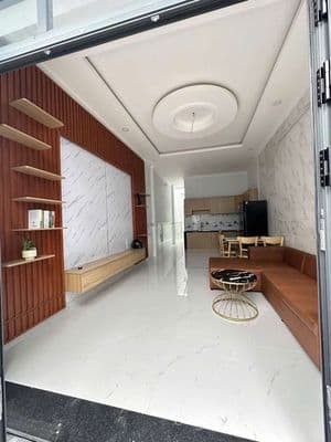 nhà Phạm Văn Chiêu 72m² Nở hậu ô tô đậu cửa có sân rộng