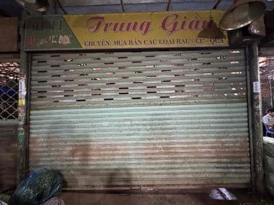 Bán vựa (ki-ot) chợ Đầu Mối Nông Sản Thủ Đức