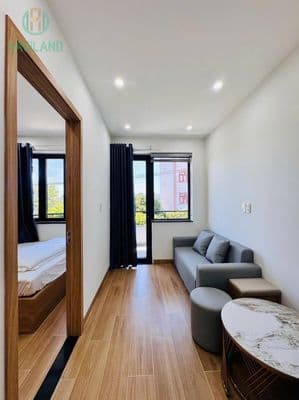 Căn hộ 1 phòng ngủ hoàn toàn mới gần FPT City
