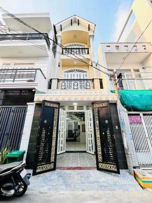 Nhà 1 Trệt 3 Lầu Mới Đẹp, Hẻm nhựa 6m Lê Văn Khương, Q12