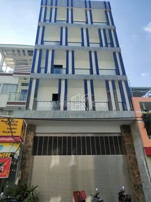 Cho thuê nhà mặt tiền bàu cát 3 * 6x20m * trệt 4 lầu * thang máy